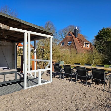 Smittshoern 3 - Nordsee Erdgeschosswohnung Mit Eingezaeunten Garten, Kamin Und Lounge! Altfunnixsiel Exteriér fotografie