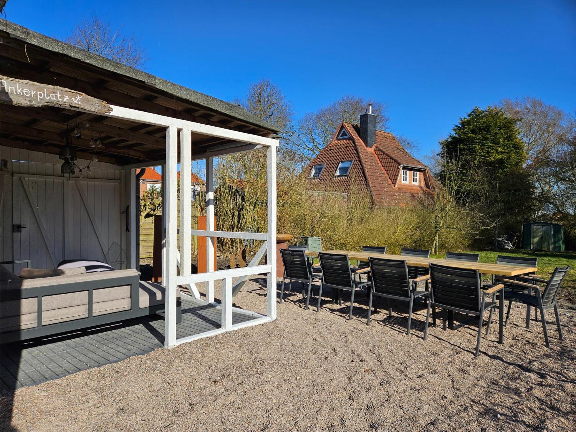 Smittshoern 3 - Nordsee Erdgeschosswohnung Mit Eingezaeunten Garten, Kamin Und Lounge! Altfunnixsiel Exteriér fotografie